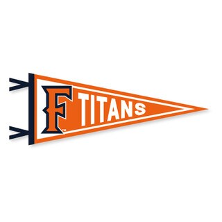 'F' Titans Pennant - 12.5" x 30"